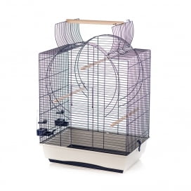 Fuglabúr EMMA ROOF 54x39x72,5cm grátt/Blátt