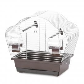 Fuglabúr BETA MINI 36,5x20x34 br/zinc